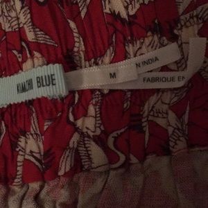 Urban Outfitters Skirts - Urban outfitters red bird skirt kimchi Blue Urban Outfitters Skirts - Urban outfitters red bird skirt kimchi Blue